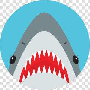 Nuckees Original Phone Grips   Clip Art Shark Teeth  HD Png Download