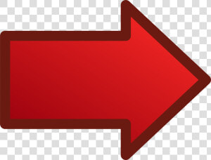 Flecha Roja Png   Red Arrow Png Right  Transparent Png