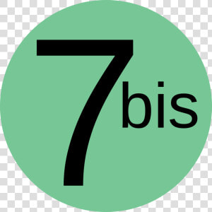 Metro Line 7bis Paris   Logo Metro 7bis  HD Png Download