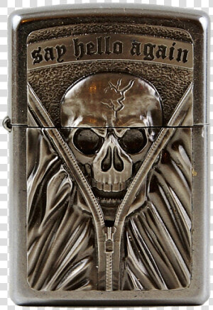 Lighter  Petrol Lighter  Skull And Crossbones  Fire   Skull Zippo Lighter Png  Transparent Png