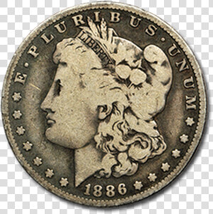 Picture Of Morgan Silver Dollar 1878   Grades Of Morgan Silver Dollars  HD Png Download