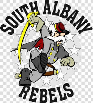 South Albany Rebels Mascot  HD Png Download