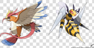 Mega Beedrill  HD Png Download