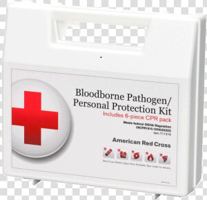 Bloodborne Pathogen Kit For Personal Protection   First Aid  HD Png Download