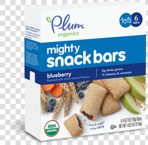 Plum Organics Mighty Snack Bars  HD Png Download