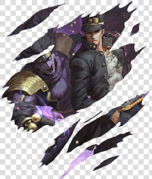 Jotaro Kujo Star Platinum  HD Png Download