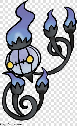 Chandelure   Cartoon  HD Png Download