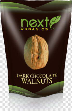 Next Organics Dark Chocolate Covered Walnuts   Bread  HD Png Download