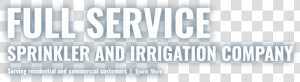 Full Service Sprinkler And Irrigation Company   Parallel  HD Png Download