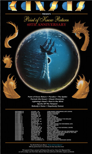 2018 Point Of Know Return Tour Poster   Kansas Point Of No Return Tour 2019  HD Png Download