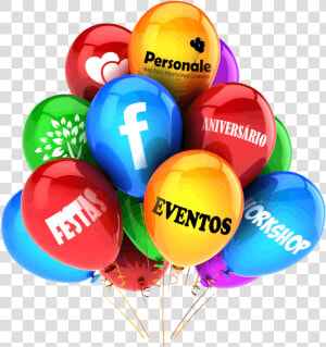 Gifts And Ballon Png  Transparent Png