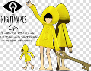  little Nightmares  Six Dl By Razrrjunko   Little Nightmares How Tall Is Six  HD Png Download