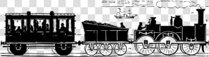 19th Century Train Vector Image   Train Clip Art  HD Png Download