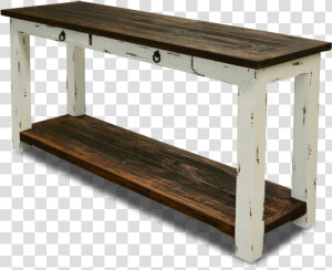 Placeholder   Distressed White Sofa Table  HD Png Download