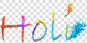 Color Text Effect Holi Free Png Hq Clipart   Holi Background And Png Text  Transparent Png