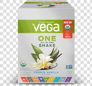 Vega One Organic All In One Shake  French Vanilla   Vega One  HD Png Download