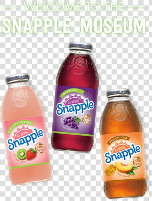 Drink non alcoholic Drink   Snapple Juice Grape  HD Png Download