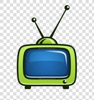 Tv Vintage Screen Clipart No Background Abeoncliparts   Vintage Tv Clip Art  HD Png Download