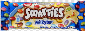 Nestle Smarties White Slab  HD Png Download