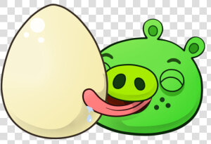 Bad Piggies With Egg  HD Png Download