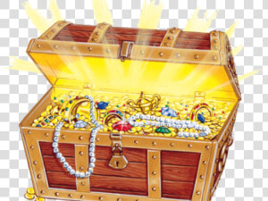 Transparent Treasure Chest Clipart   Clipart Open Treasure Chest  HD Png Download