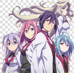     Gakusen Toshi Asterisk Visual  HD Png Download