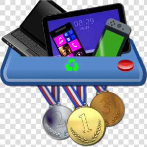 Ewaste  Eletronics  Olympics  Tokio 2020  Medals   Medals From Recycled Phones  HD Png Download