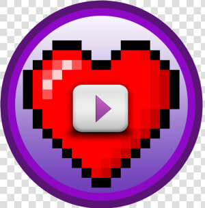   8 Bit Heart Png   Pixelated Heart  Transparent Png