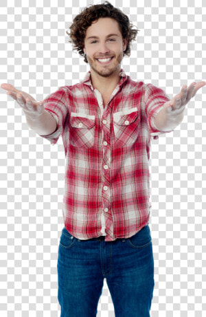 Men Pointing Front Png Image   Happy Man Png  Transparent Png