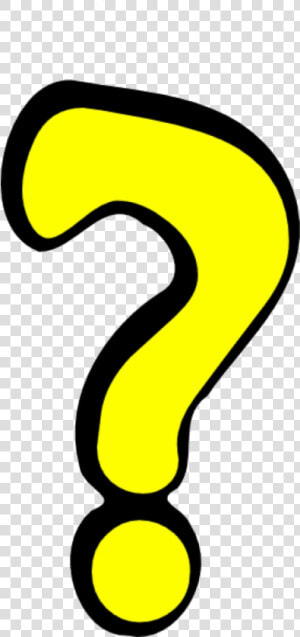 Question Mark Free Clipart Image With Transparent Yellow   Yellow Question Mark Png  Png Download