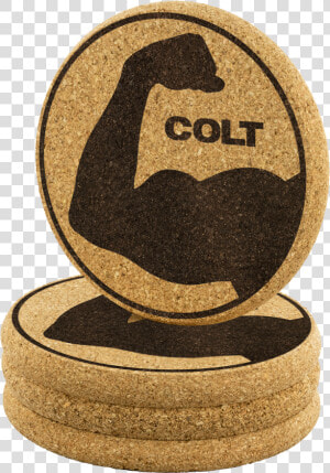 Colt Cork Bicep Coasters   Trophy  HD Png Download