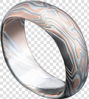 Mokume Gane Mens Wedding Band Mens Rings Wedding Bands   Bangle  HD Png Download