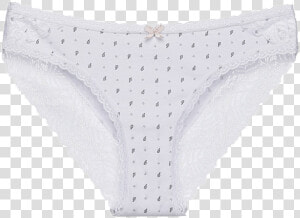 White Panties With Pattern  HD Png Download