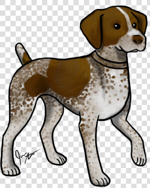 Transparent Beagle Clipart   Cute German Shorthaired Pointer Stickers  HD Png Download