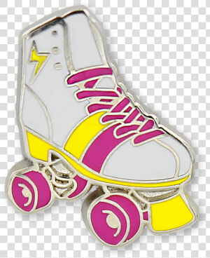 Roller Skate Enamel Pin   Roller Derby  HD Png Download