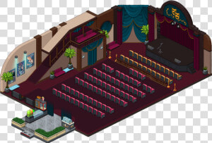 Habbo Theater Room  HD Png Download