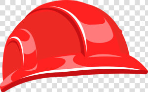 Hard Hat Simple Red Clipart Transparent Download   Transparent Hard Hat Clip Art  HD Png Download