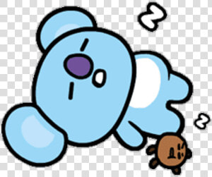 Bts Bt21 Bt21koya Koala Btsrm Rm Rapmonster Freetoedit   Bt21 Shooky And Koya  HD Png Download