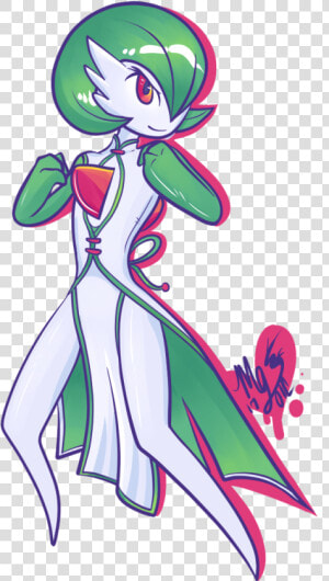 Fred S Gardevoir Sona   Cartoon  HD Png Download