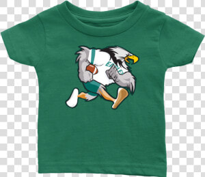 Retro Philadelphia Bird Infant And Toddler T shirt   Cartoon  HD Png Download