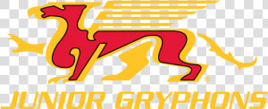 Jrgryphon Horizontal Logo Gold   Guelph Gryphons  HD Png Download