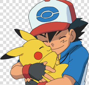 Ash And Pikachu 3 By Yodapee   Cute Pikachu With Ash  HD Png Download