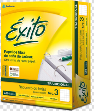 Exito Hojas  HD Png Download