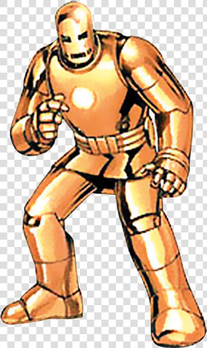 Armadura Dourada Homem De Ferro   Iron Man Original Gold Armor  HD Png Download