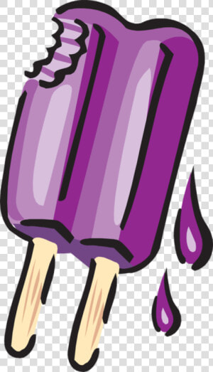 Transparent Popsicle Png   Purple Popsicle Clipart  Png Download