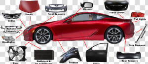 Transparent Car Parts Png   Car Auto Body Parts  Png Download