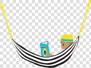 Hammock Clipart Nice Day   Book Hammock  HD Png Download