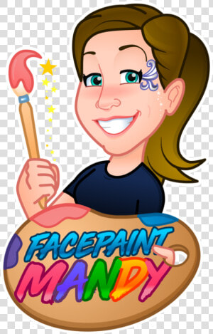 Facepaint Mandy Logo  HD Png Download