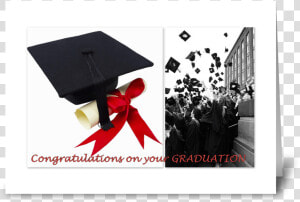 Congratulations On Your Graduation Greeting Card   Jackson College Of Education  HD Png Download