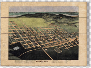 Old Maps Of Kalispell Montana  HD Png Download